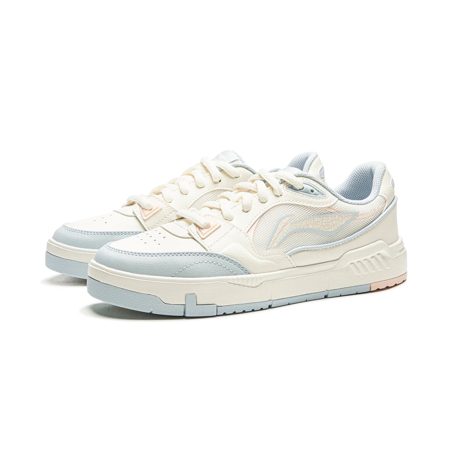Women's COMMON 80S Skate Shoes DUAL CUSHION Comfortable Classic Casual Shoes LiNing Stylish Sneakers AGCW136