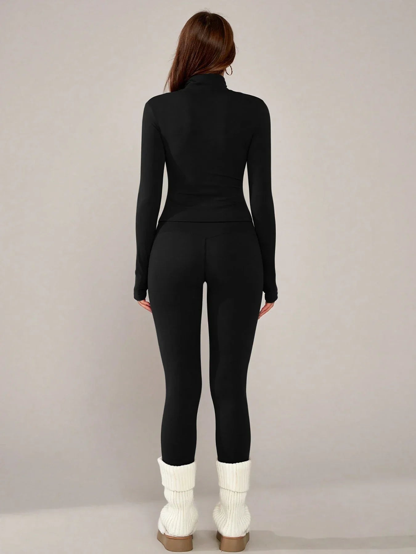 Yoga Set 2PCS Sports Outfits Women Clothes Fitness Tracksuit Gym Legging Workout Long Sleeved Female Bra Yoga Suit Sportswear