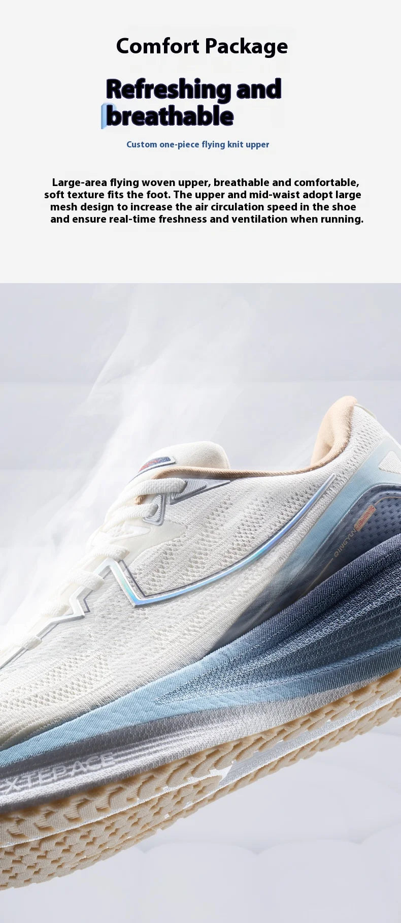 Running Shoes for Men 2025 Spring Support Shock Absorption Cushioning Lightweight Sport Shoes 975119110053