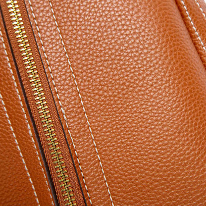 Women's Shoulder Bag New Wine Red Large Capacity Shell Bag Business Shoulder Strap