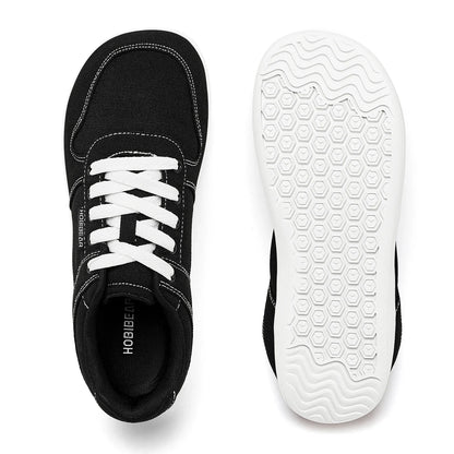 Unisex Barefoot Shoes for Men Women Wide Minimalist Walking Sneakers Lace-Up Outdoor Lightweight Running Shoes