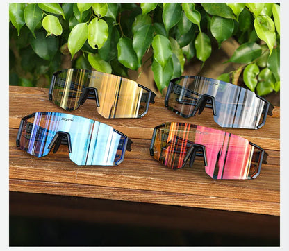 Photochromic Sunglasses for Men Cycling Glasses Cycling Mountain Bike Glasses and Women Casual Hiking Eyewear Windproof