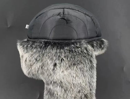 Men's Winter Trapper Aviator Trooper Earflap Warm Russian Waterproof Ski Hat Bomber Cap Russian Warm Ear Protectors Hats