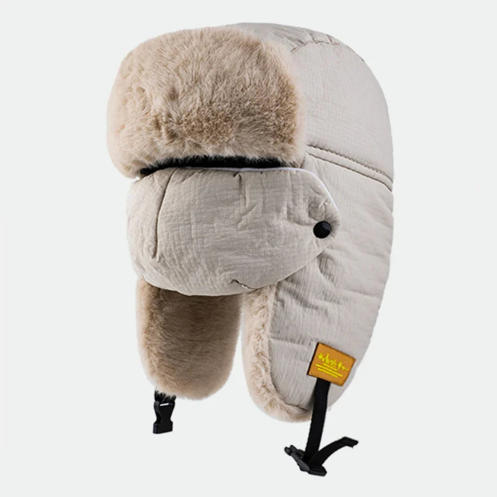 Russian Hat Thick Warm Winter Hat Men Women Fluffy Fur Hat with Mask Male Female Snow Ski Trapper Earflap Cap Bomber Hats