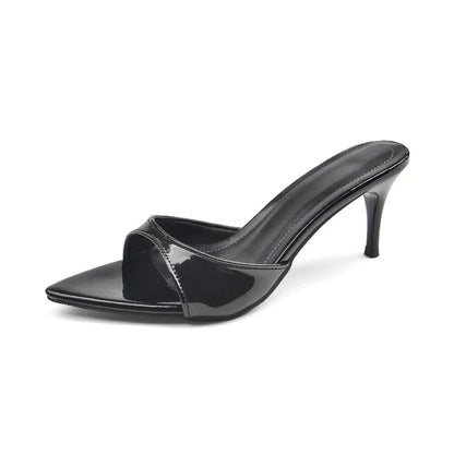 Women's High Heels Summer Women Fashion Classic Pointy Open Toe Stiletto Heels Sexy Women's Party Women's Sandals
