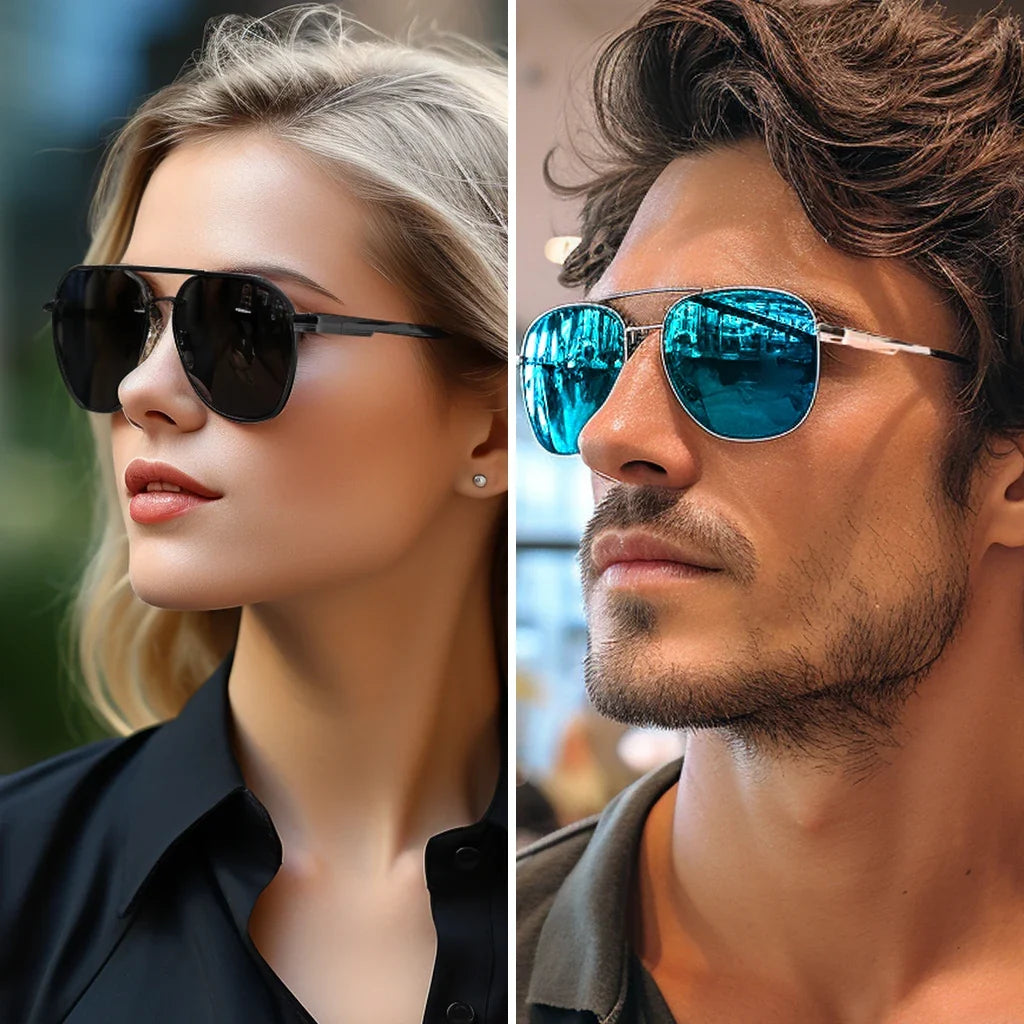 XXL Size Large Polarized Sunglasses for Men Big Wide Heads Metal 151MM Glasses lentes de sol para hombre 8222