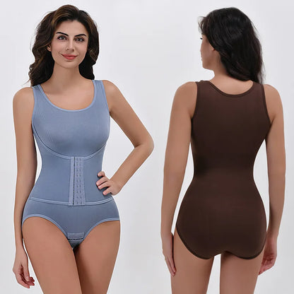 Women Seamless Shapewear Bodysuit Push Up Tummy Control Waist Trainer Butt Lifter Slimming Full Body Shaper For Daily Wear