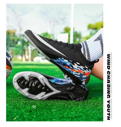 New Men Football Boots Ultralight Soccer Shoes Sport Outdoor Match Unisex Non-Slip Cleats Adult Comfortable Grass High-quality