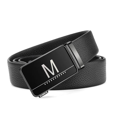Men's Luxury Designer Belt - Automatic Alloy Buckle with 3.5cm Genuine Leather Belt for Business Suits Casual Belt Men