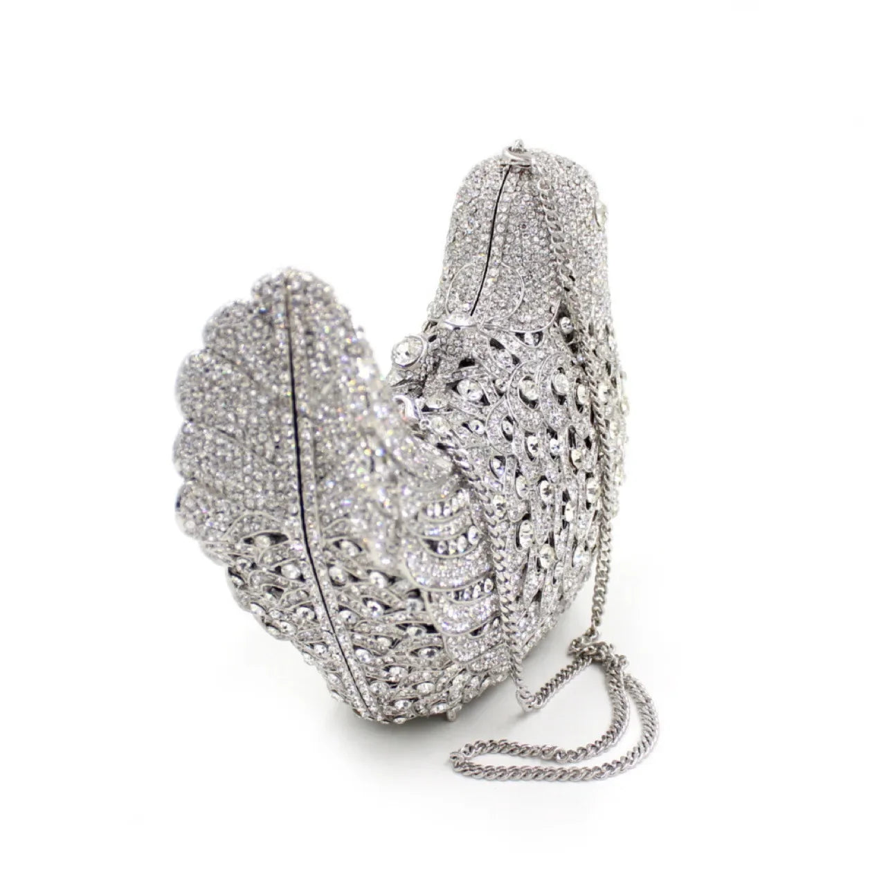 Birds Doves Animals Diamond Bags Rhinestone Dinner Bags Banquet Crystal Clutch Purse Luxury Designer Handbags Unique Party Bags