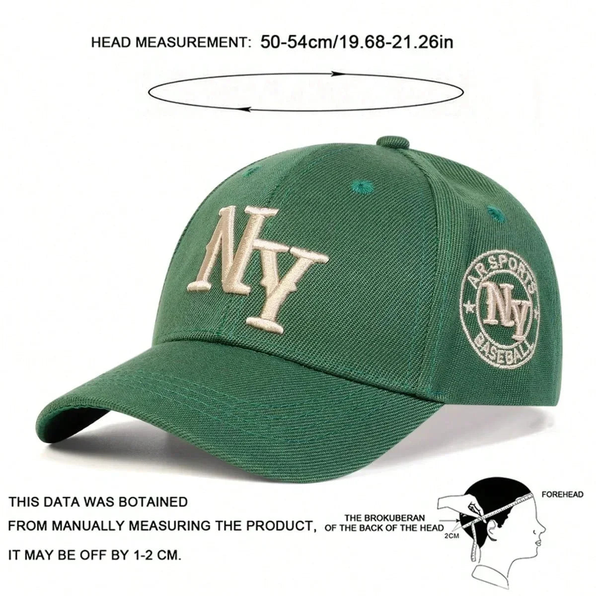 Children Side AR SPORT Embroidery Baseball Caps Spring Autumn Outdoor Adjustable Casual Hats Boy Girl Travel Sunscreen Hat