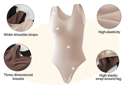 1Pack Tight Shaping Shapewear Bodysuit Tightable Comfortable Body Shaper