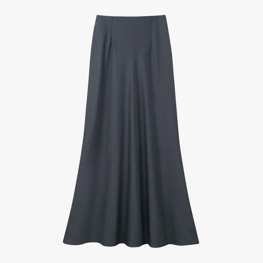 AS AW25  classic high quality Satin skirt adjustable waist skirt all season woman clothing