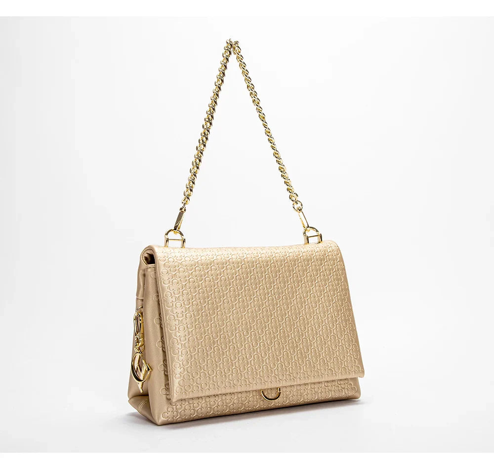 Women's Bag Popular Vintage Style Fashion Classic Printed Female Shoulder Bag Simple and Elegant Basic Ladies Commuting Handbag
