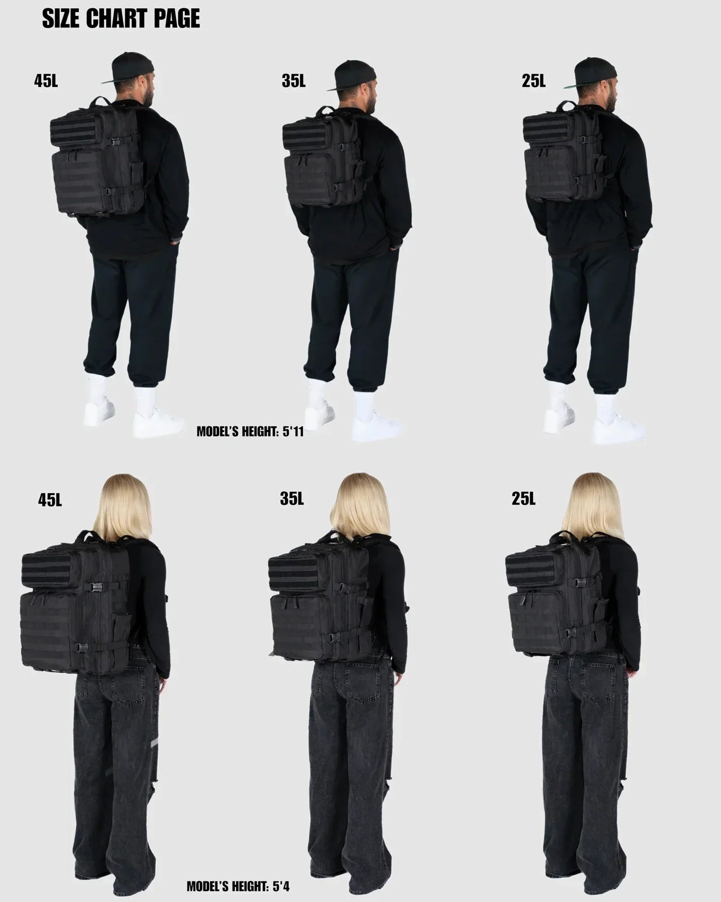 35L Tactical Backpack for Women Men Molle Outdoor Travel Camping Hiking Bag Sports Weekend Athlete Gym Rucksack Dual Cup Holders