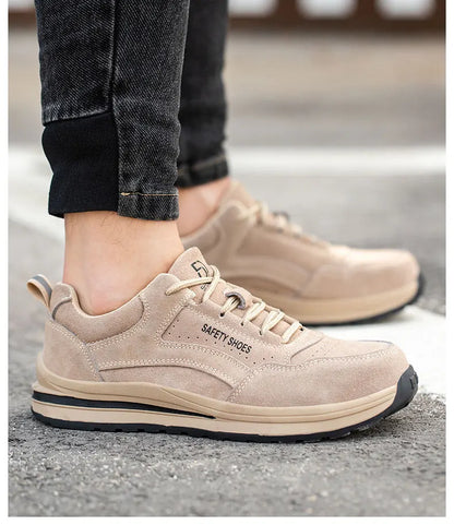 safety autumn shoes breathable work shoes anti stab work sneakers with steel toe indestructible shoes anti smashing safety shoes