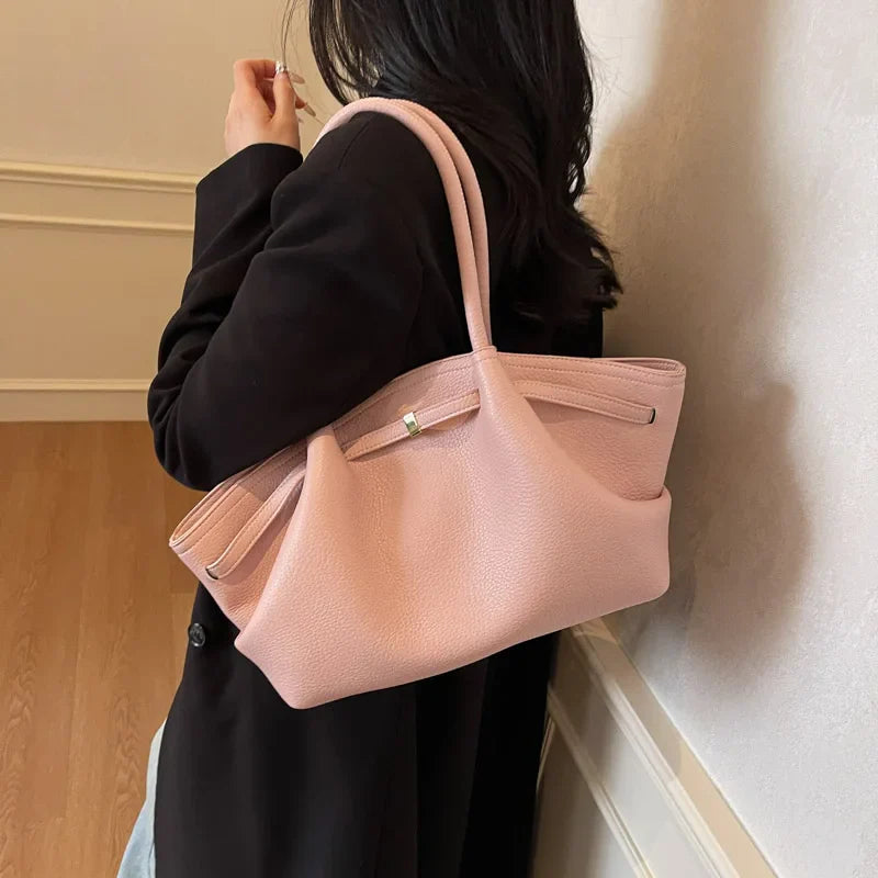 French Luxury Large Capacity Tote Bag Premium Underarm Single Shoulder Bag Commute Bag Tote Bag For Women 2025 New