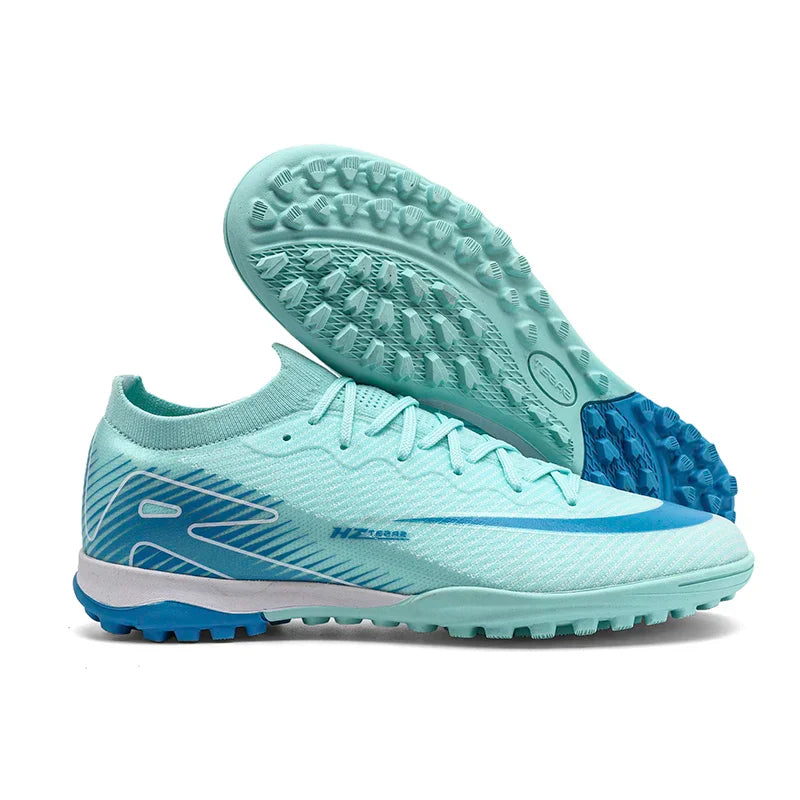New Men Football Boots Match Indoor Breathable Ultralight Grass Cleats Soccer Shoes Long Spikes Sneakers Training Drop Shipping