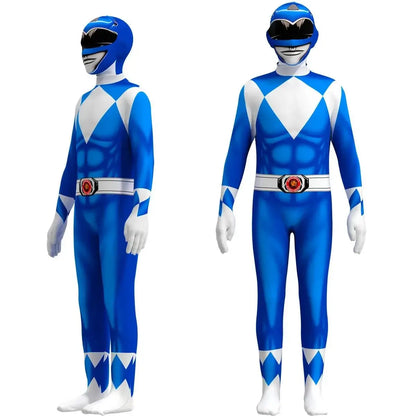 Power Samurai Sentai Shinkenger Rangers Costume Superhero Cosplay Halloween Birthday Party Jumpsuit Zentai Suit
