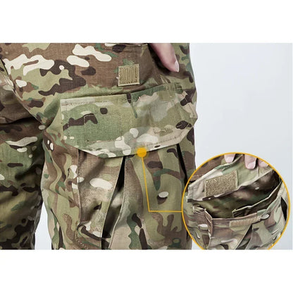 2025 Tactical Pant Combat Pants with Knee Pads Sport Trousers Camo Training Hunting Cargo Pants Men Multicam Clothing Breathable