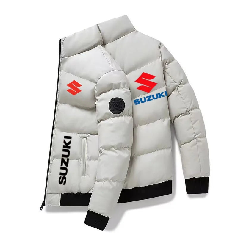 winter thick cotton jacket, outdoor cycling sports warm casual jacket, trendy versatile cotton jacket sweatshirt