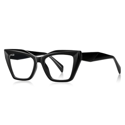 Fashion Personalized Glasses Anti-blue Light Cat Eye Reading Glasses Can Be Customized Prescription Ladies Eyeglasses 2167