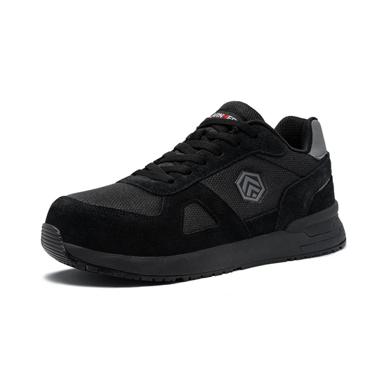 Men Steel Toe Shoes Antistatic Safety Shoes Women Composite Breathable Slip On Work Sneakers Industries Protection