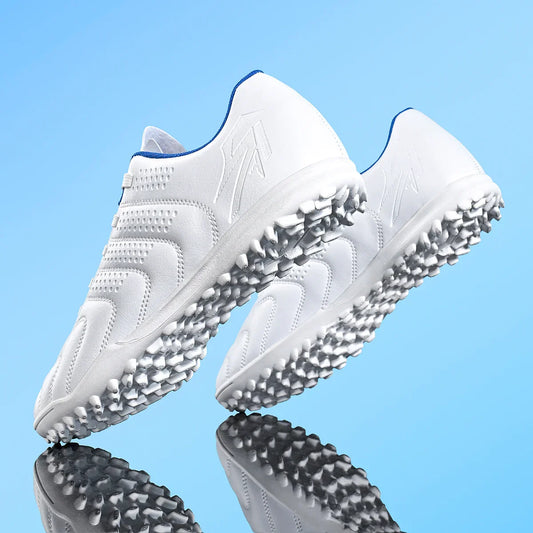 Adult anti slip TF nail shoes new couple outdoor lawn lightweight football shoes