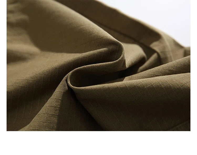 High Quality Cotton Cargo Pants Mens Clothing Plus Size Casual Pants Japanese Harajuku Casual Tactical Joggers Baggy Trousers