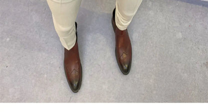 2025 Spring and Summer New Men's Casual Business Dress Pants Fashion Social Solid Wedding Party Suit Pants Slim Fit Suit Pants