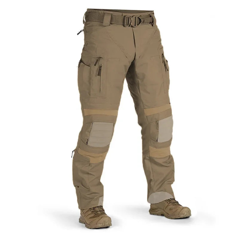 P40 Waterproof Tactical Cargo Pants Men Resistant Multiple Pockets Combat Training Trousers Outdoor Camouflage Paintball Pants