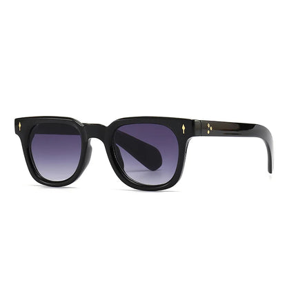 2026 Luxury Square Men Wmen Sunglasses Fashion Gradient Driving Shades Eyewear Vintage Green Trendy Rivets Sun Glasses UV400