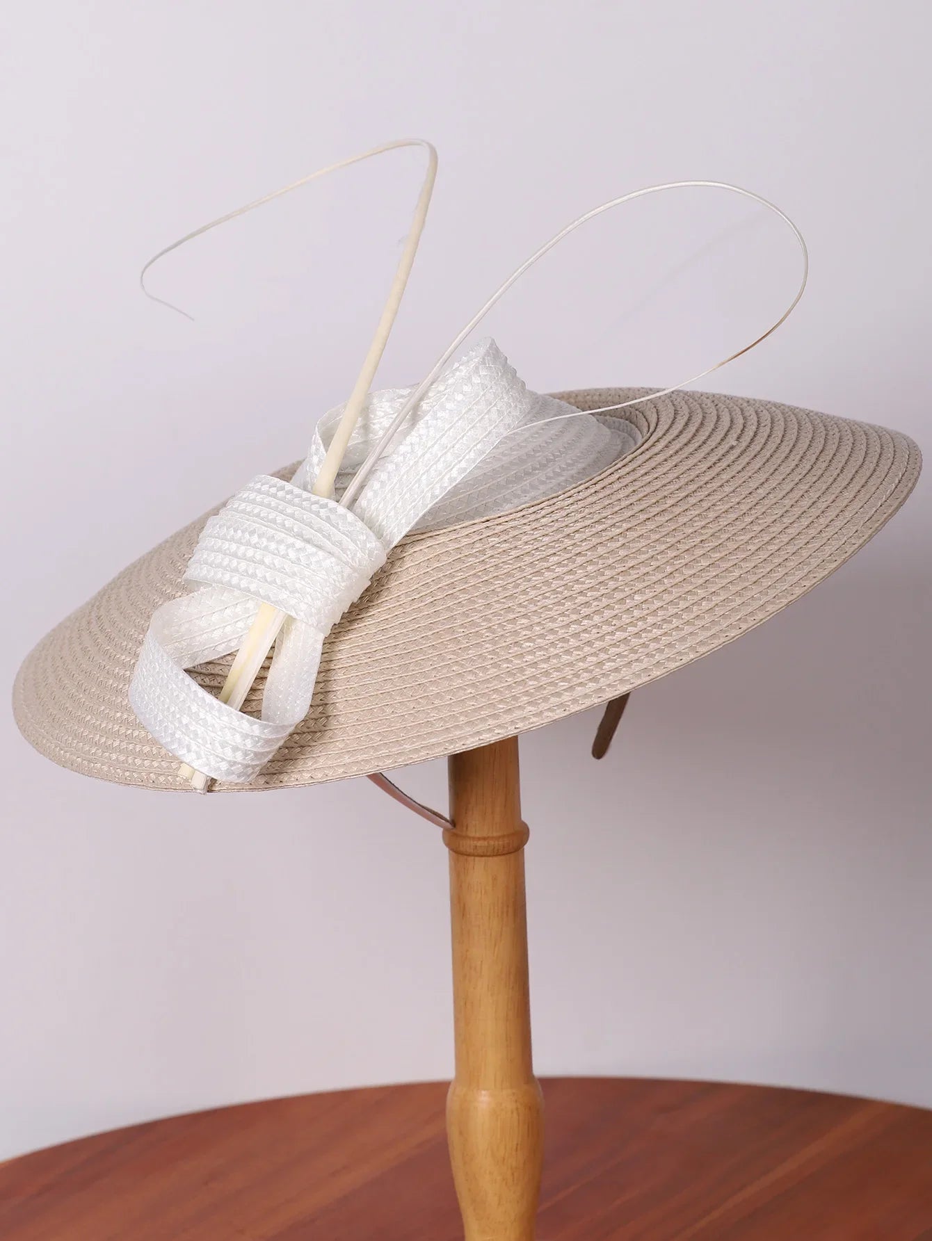 Fascinators Black White Weddings Pillbox Hat For Women Church Hat Sraw Fedora Black Wide Ladies Dress Kentucky Derby Hats