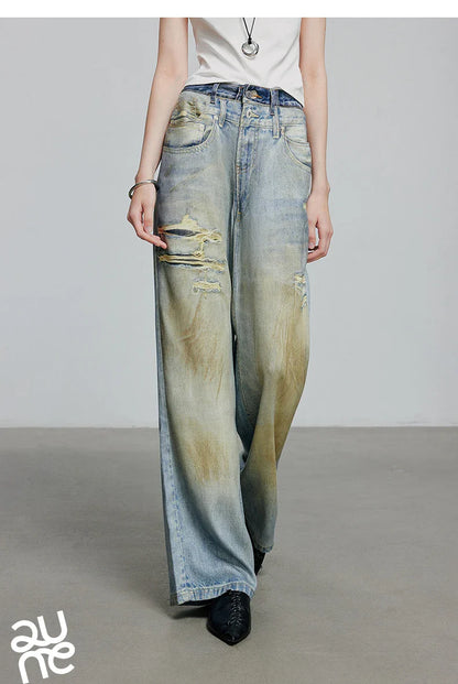 Women Denim Jean 2025 Spring New Long Pants 8518053