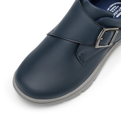 Men's Leather Shoes Wide Shoes for Swollen Feet Men's Diabetic Walking Shoes for Outdoor Business Walking Shoe