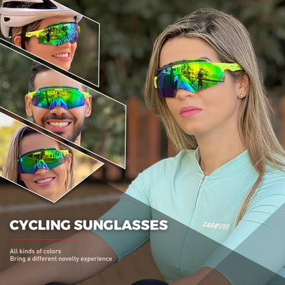Men's Cycling Glasses Outdoor Sport Runing Sunglasses Women MTB Bike Bicycle Goggles Road Riding Fishing Hiking Eyewear