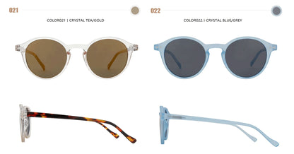 (S Size) Retro Circular Polarized Sunglasses 2026 2025 Men Women Vintage Small Round Sun Glasses UV400 Goggles Shades