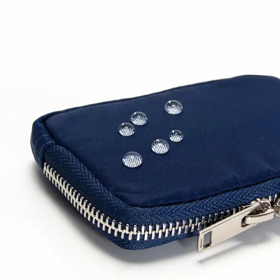 Japan Zipper Mini Purse Card Holder Nylon Cloth Coin Pouch Waterproof Cute Wallet Men Clutch Bag Mini Purse Fashion Small Wallet