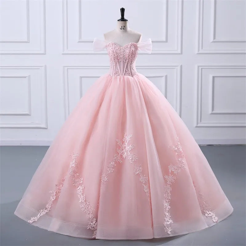 Sweet 15 Quinceanera Dresses Off The Shoulder Birthday Party Dress Formal Ball Gown 15 Year Old Dress Customized
