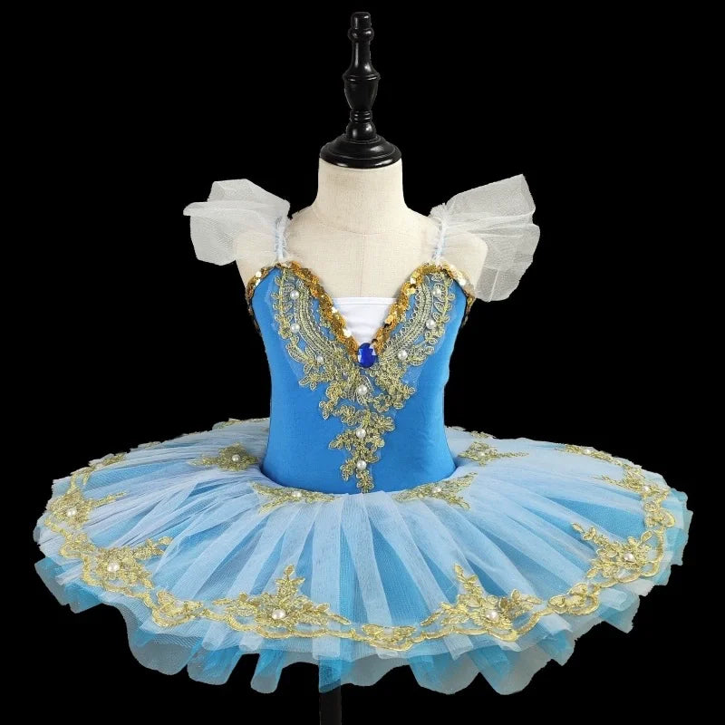 Kids Outfit Ballet Leotard Girl Dress Elegant Vestido Girls Clothes Tutu Baby Dresses Children Ballet Skirt Dance Costume Summer