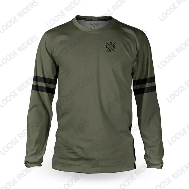 2025 Loose Rider Jersey BMX Mountain Bike Long Sleeve Shirt DH Motocross Endurance Sweatshirt Outdoor Downhill Cycling T-shirt