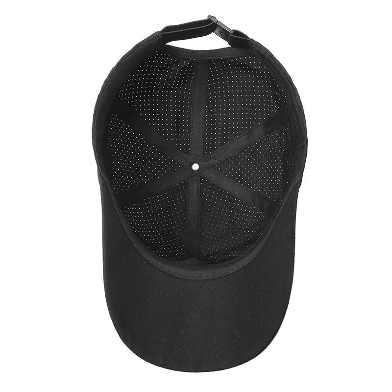 Unisex Simple Cross Water Drop Embroidery Baseball Caps Spring and Autumn Outdoor Adjustable Casual Hat Sunscreen Hat