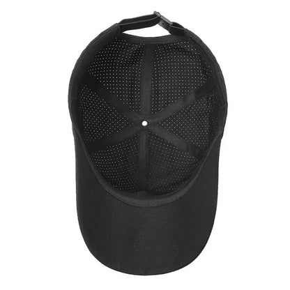 Unisex Simple Cross Water Drop Embroidery Baseball Caps Spring and Autumn Outdoor Adjustable Casual Hat Sunscreen Hat