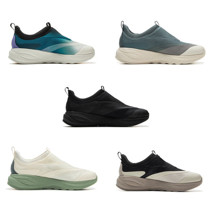Men's SOFT GO 2 Walking Shoes COMFOAM Slip-on Soft Thick Heel LiNing Comfortable Wearable Sports Casual Shoes AGLV005