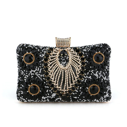 Tassel Women Evening Bags Diamonds Small Day Clutch Luxury New Chain Shoulder Handbags For Party Holder Purse