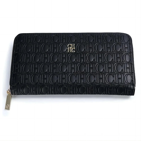 Fashion Classic Women's Portable Wallet Solid Color Design Multi-Letter Embossed Women's Coin Purse Minimalist