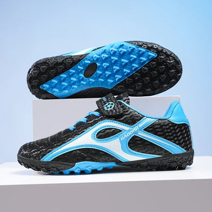Kids Unisex Soccer Shoes Boys Grils Football Boots Non-Slip Training Indoor Outdoor Athletic Shoes Breathable Ultralight Sports