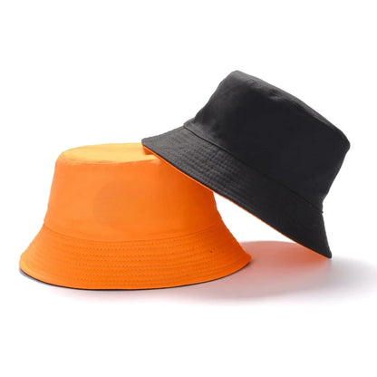 Wholesale New Bob Summer Bucket Hats Reversible Men Ladies Cotton Outdoor Sports Pull Up Fashion Panama Sun Hat Gift Wine Party