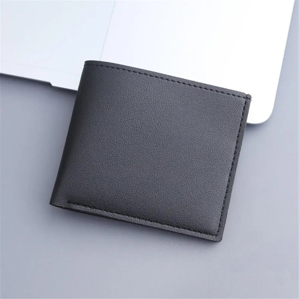 New Men Long Thin Slim Wallets Vintage Pu Leather Male Credit Card Holder Brown Money Purses Solid Simplicity Wallet For Man