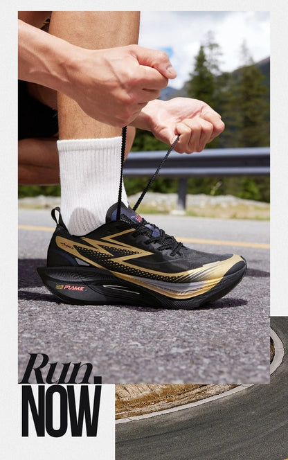 Flame 3.5 Men Running Shoes Carbon Plate Racing Marathon Professional Cushioning Anti-slip Male Sneaker 672512215F